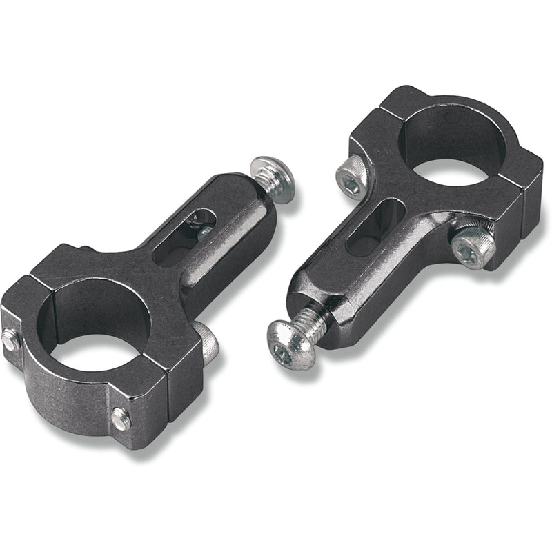 MOOSE OFFROAD 0635-0672 50-032B Aluminum 7/8" Handguard Mount Clamps Handguard Mount - 7/8" - Black