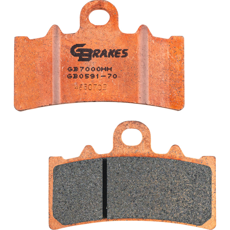 Gbrakes Brake Pad - GB0591-70 For Triumph Scrambler 400 / Speed 400 2024-2026 | BMW G310R / G310GS 2016-2025 | Aprilia 457 2024