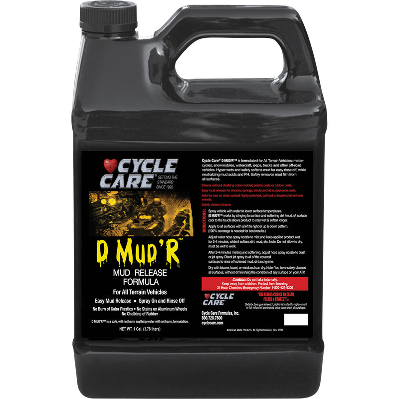 CYCLE CARE FORMULAS 3704-0135 28128 D MUD'R Mud Release Formula D MUD'R Cleaner - 1 U.S. gal.