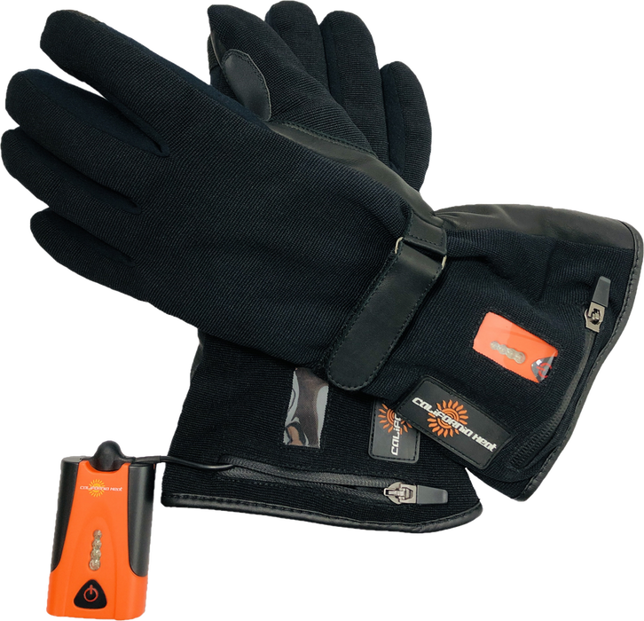 California Heat 472-5071L 7GLAF-L 7V ACTIVFLEXX GLOVES BLACK LG