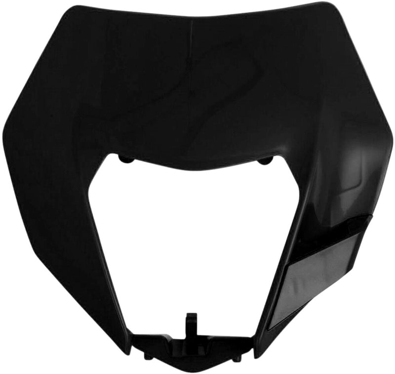 Polisport Headlight Mask KTM Black - 8673100002 KTM Dirt Bikes 2014-2016