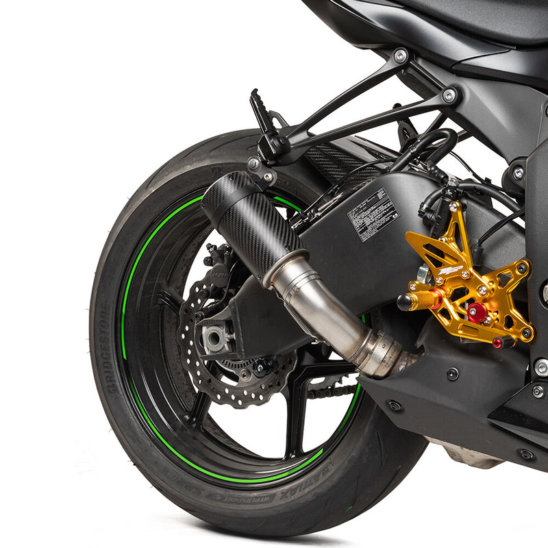 Hot Bodies MGP Stinger Slip-ON Matte Carbon - 50901-2405 Kawasaki Ninja / Ninja Edition 2009-2023