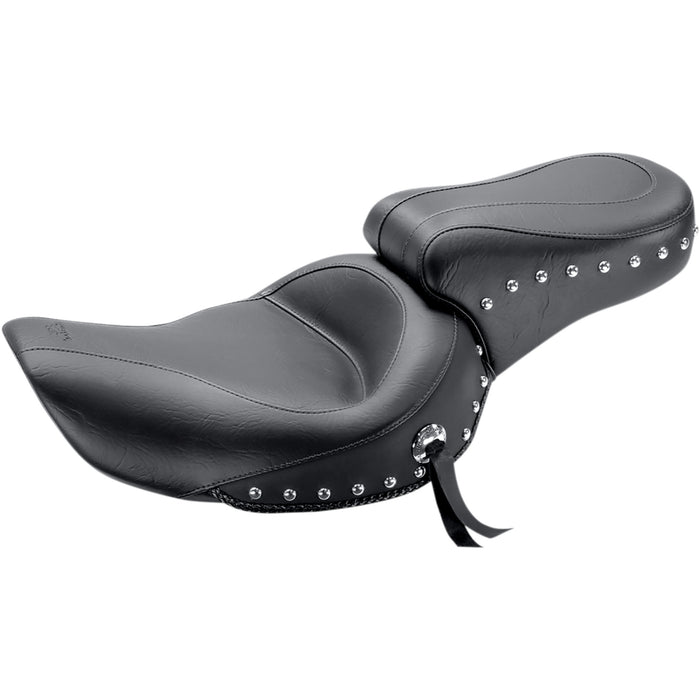 MUSTANG DS-905567 75533 Studded 2-Up Seat - Dyna '96-'03