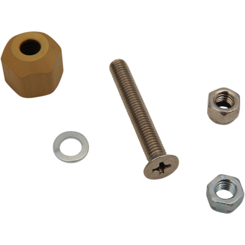 MAGURA 0612-0351 2100018 Hymec Universal Slave Attachment Kit Hex Cap w/ Adjuster Screw - Slave Cylinder - Gold