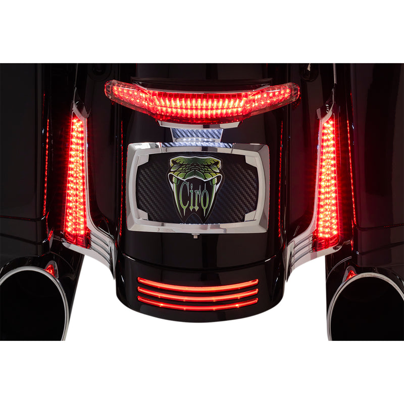 Ciro Filler Panel Lights - 40045 For Harley Touring 2014-2024