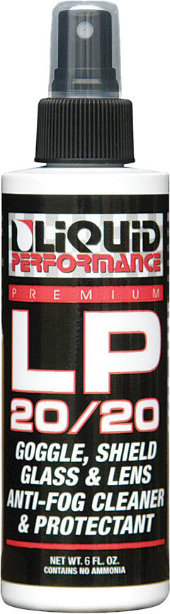 Liquid Performance 80-0226 0734 20/20 ANTI-FOG CLEANER & PROTECTANT 4OZ