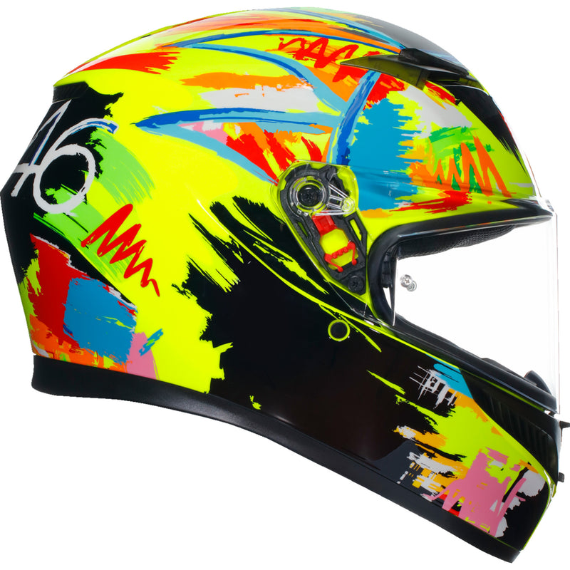 AGV 0101-15476 2118381004003XL K3 Rossi Winter 2019 Helmet K3 Helmet - Rossi Winter Test 2019 - XL