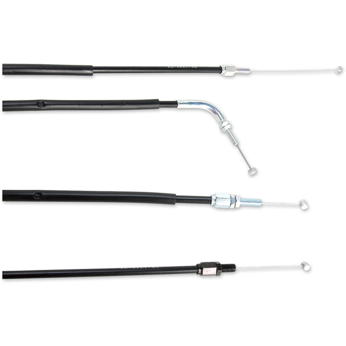 MOOSE OFFROAD 0650-1536 45-1222 Black Vinyl Throttle Cable Throttle Cable - Kawasaki