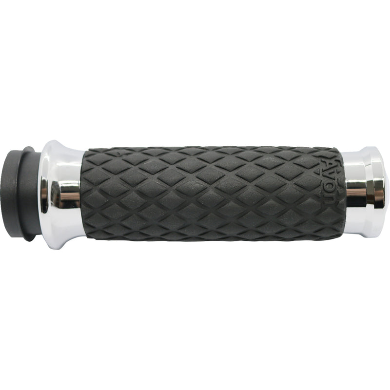 Avon Custom Contour Grips - DIA-60-CH-FLY For Harley Motorcycles 2008-2024