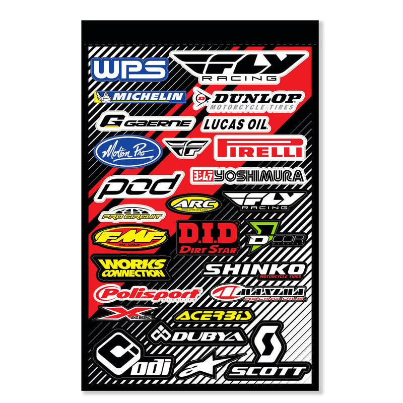 D'cor Visuals D-Cor Decal Sheet WPS 4 MIL - 40-90-602