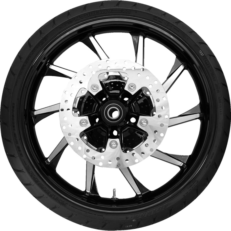 Coastal Moto Wheel - PKG2-HUR213BC-ABST For Harley Touring 2008-2024