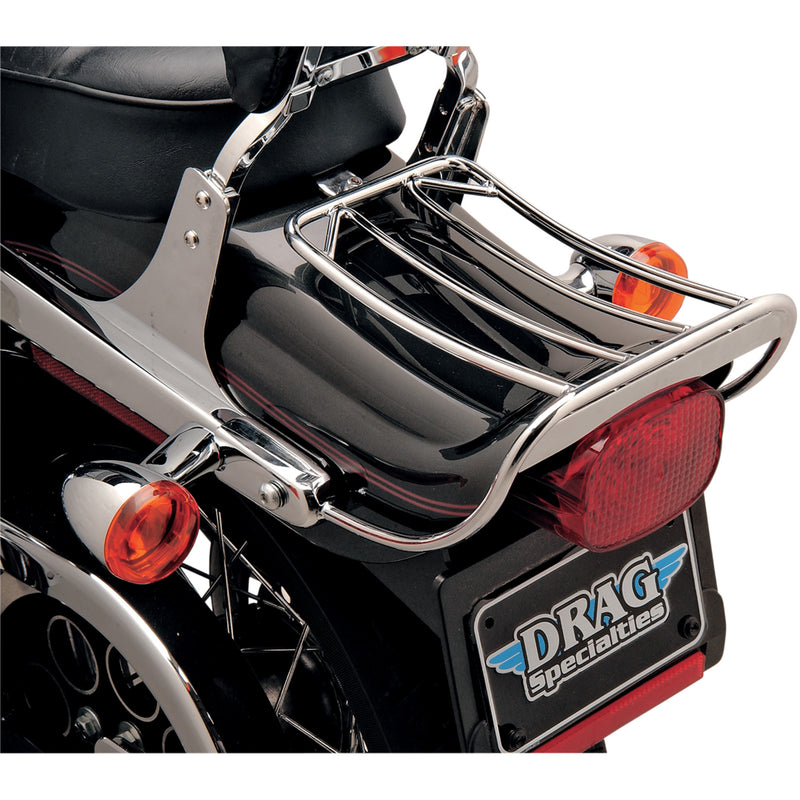 Drag Specialties Luggage Rack - 1916-0058 For Harley Dyna Wide Glide 2002-2005