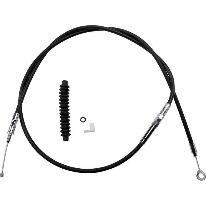 DRAG SPECIALTIES High-Efficiency Black Vinyl Clutch Cable