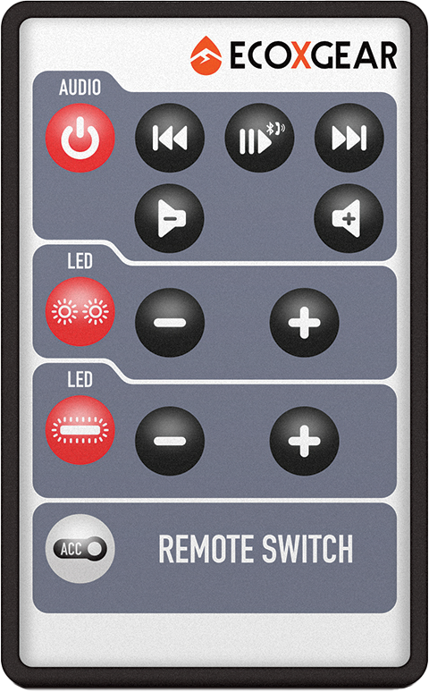 Ecoxgear RF Remote Control - ACC-EXSNDRMTBLE