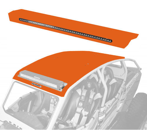 Pro Armor Asylum Roof With Rear Lightbar PKT Orange Madness - P144R124OM Polaris RZR 2014-2022