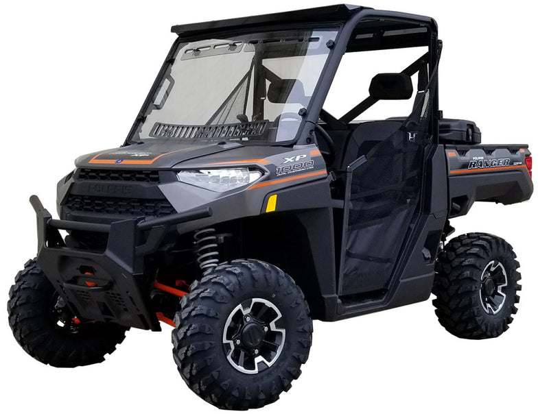 Spike Full Windshield Dual Vent POL Rngr Full Profit - 77-9825 Polaris Ranger 2013-2017