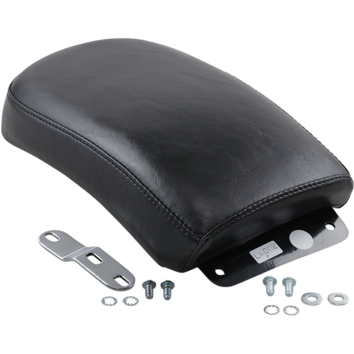 LE PERA DS-905712 LN-002P Bare Bones Series Pillion Pad — Smooth - Black - FX/FL '64-'84