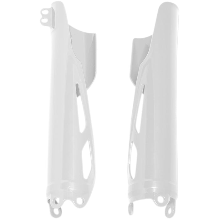 ACERBIS 0412-0468 2736240002 Replacement Fork Covers for Honda — Fork Fork Covers - Lower - White