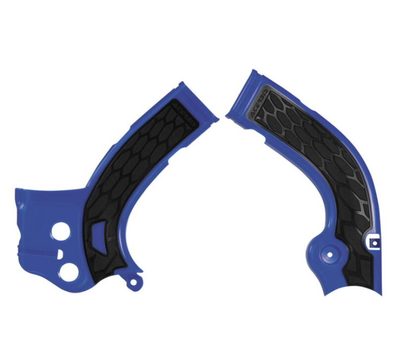Acerbis 2374261034 14-16 Yamaha YZ250F/ YZ450F Frame Guard X Grip - Blue/black - Photo - Primary