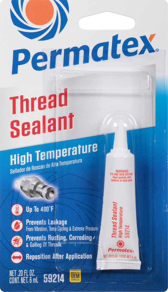 Permatex 59-9187 59214 HIGH TEMPERATURE THREAD SEALANT 6ML