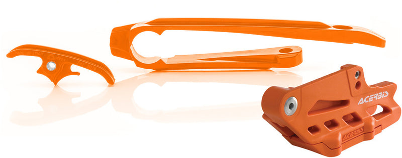 Acerbis Block Slider Kit Orange - 2630765226 KTM Dirt Bikes 2017-2023