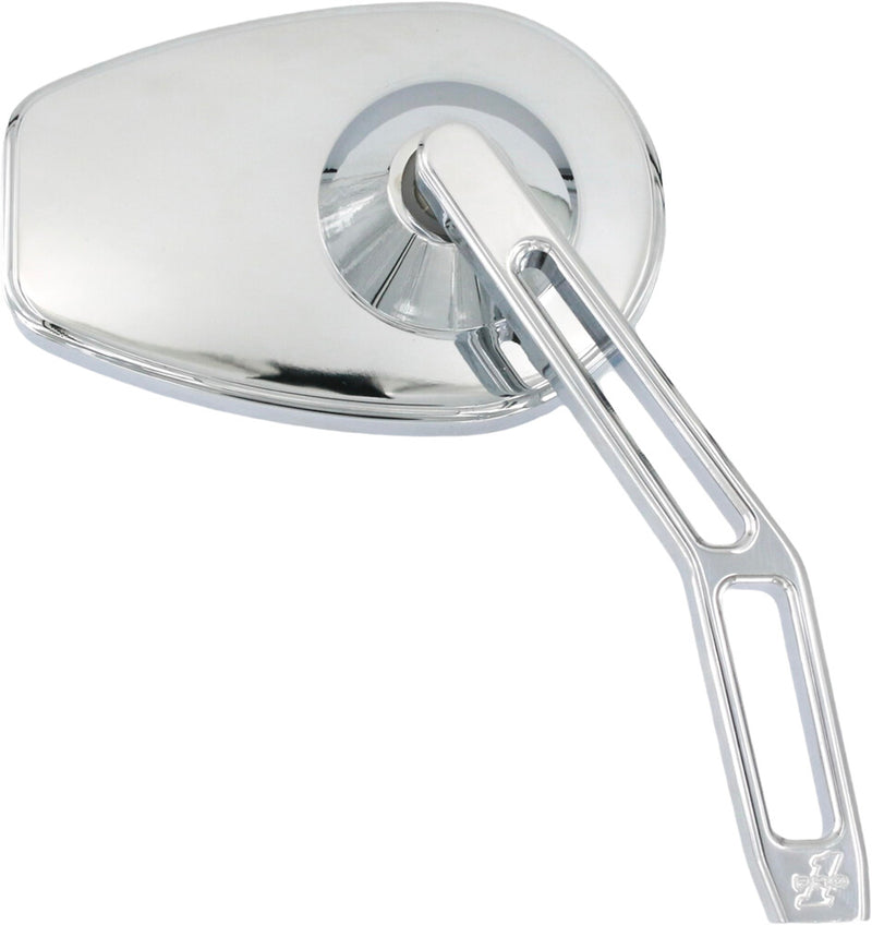 Pro One 812-02111 102110 MICRO MIRROR V2 CUT STEM RIGHT CHROME