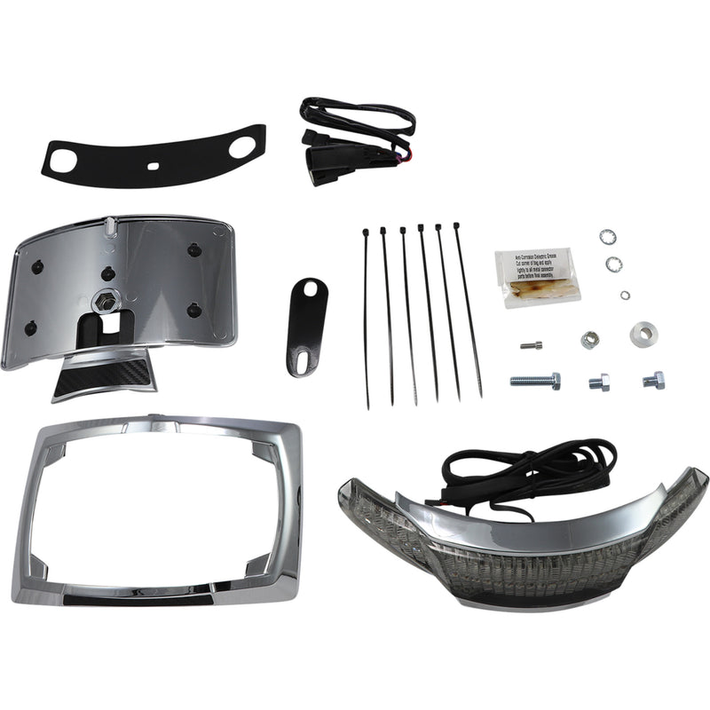 Ciro Taillight License Plate Holder - 40051 For Harley Touring 2010-2023