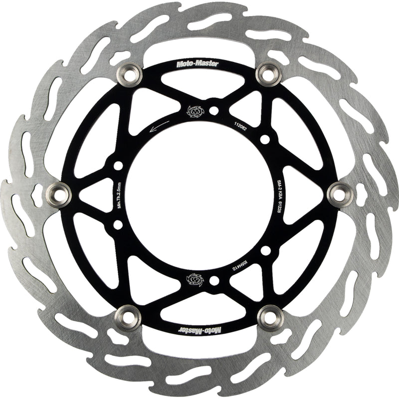 MOTO-MASTER 1711-2088 112082-PU Brake Rotors Brake Rotor - Front - Flame