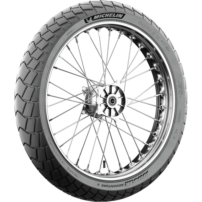 MICHELIN 0316-0700 48372 Anakee Adventure 2 Tire Tire - Anakee Adventure 2 - Front - 90/90-21 - 54V