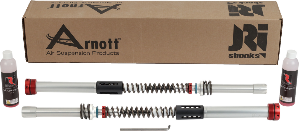 Jri Shocks 500-365 JRI 1" Lowering Cartridges ` For Harley Touring 2014-2022