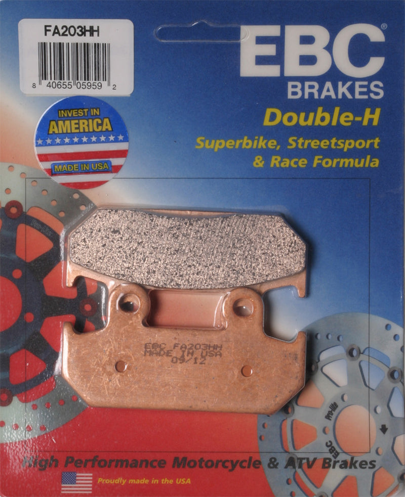 EBC Brake Pads - FA203HH Honda CBR600F2 / CBR600F 1991-1994
