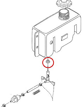 Sp1 12-72602 SM-07403 10/PK OIL LINE GROMMET S-D 10/PK 10/PK