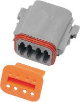 Namz Custom Cycle 850-08026 DP-8G 8-WIRE GREY DEUTSCH PLUG & WDGLCK HD# 72138-94GY