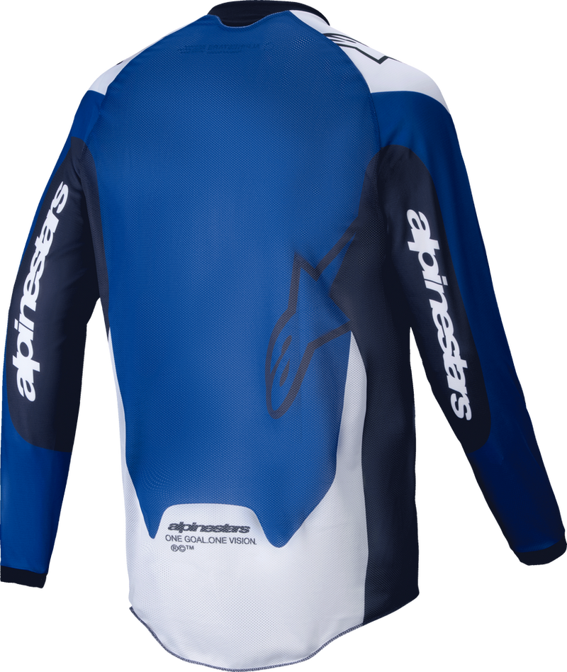 Alpinestars 482-00067S 3760125-7174- S PRO-DURA JERSEY NAVY/BRIGHT BLUE/WHITE SM