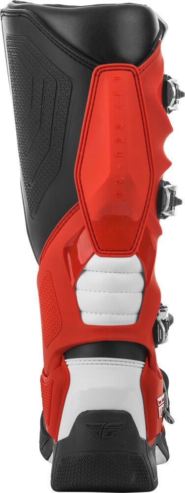 Fly Racing FR5 Boots RED Black White SZ 13