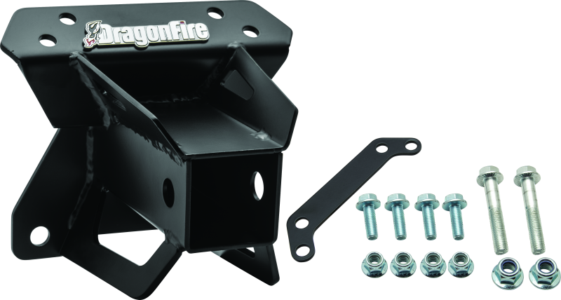 DragonFire Racing 520201 21+ Kawasaki KRX1000 Rear Receiver Hitch - Photo - Primary