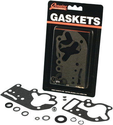 James Gaskets 681-4753 79-FLH GASKET SEAL OIL PUMP W/PAPER GASKETS KIT 79-FLH