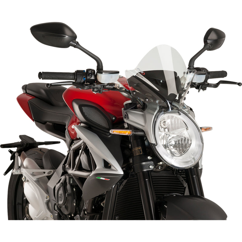 Puig Hi-Tech Parts New Generation Windshield - 9011W MV Agusta Brutale 800 2016-2020