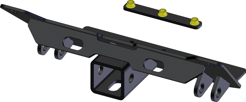 KFI 105255 09-22 Polaris Ranger 400-800 Midsize/ 09+ Ranger 570 Crew W/ 800 Bodystyle UTV Plow Mount - Photo - Primary