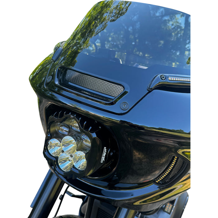 CUSTOM DYNAMICS 2350-0595 CD-LRST-C-V-B Fairing Vent Insert - Mesh - Black