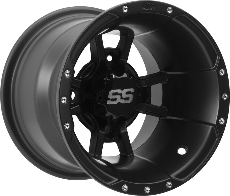Itp SS112 Black 10X8 4/110 3+5 - 1028335536B For Honda ATV/UTV Models 1993-2009 | Can-Am 450 2008-2012 | Suzuki ATVs 2003-2009