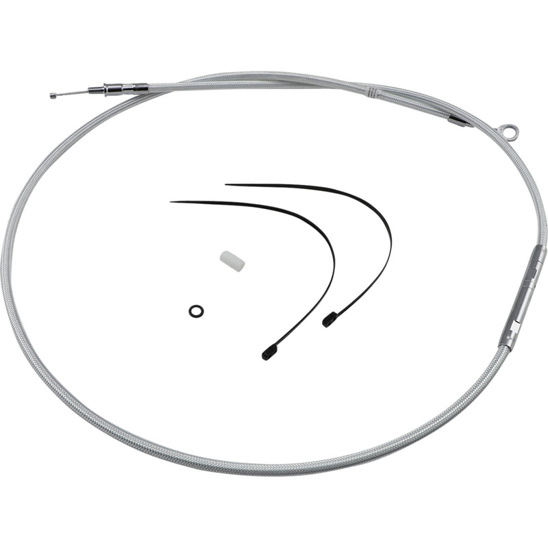Magnum Shielding High-Efficiency Braided Sterling Chromite II® Clutch Cable /16" - 3210HE For Harley Motorcycles 1987-2006