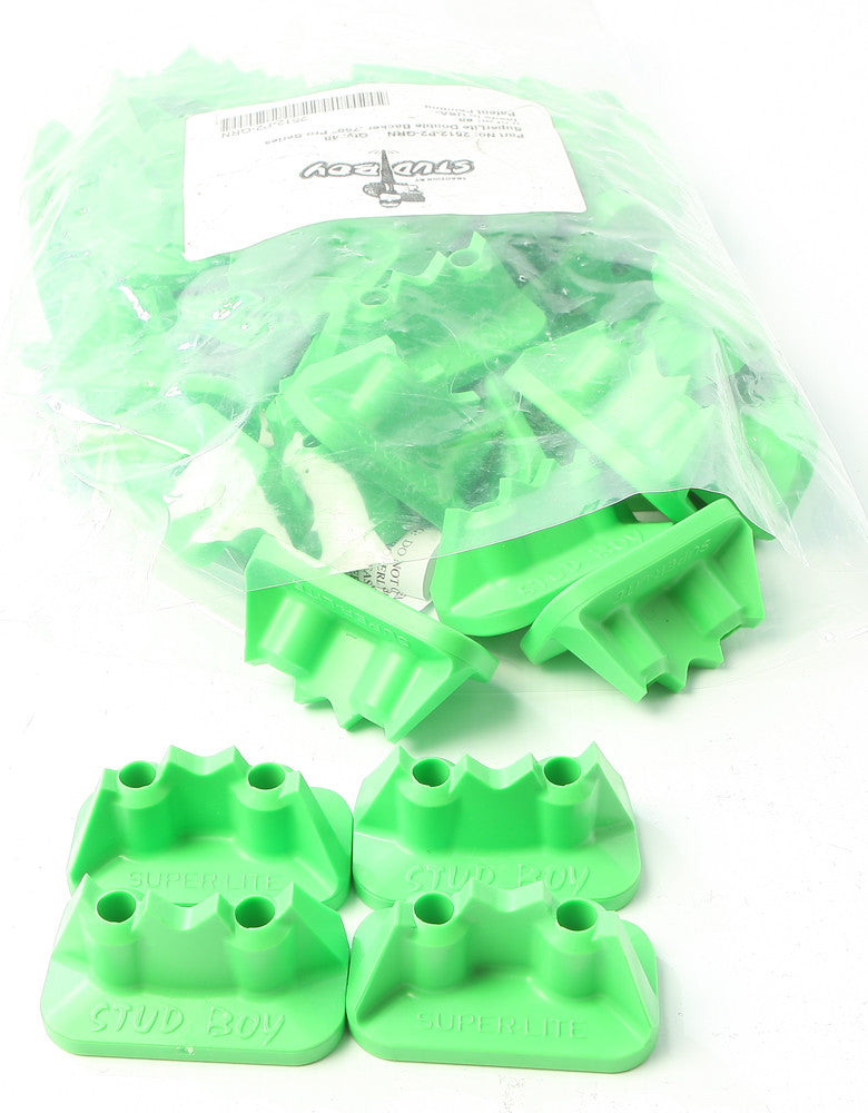 Stud Boy 18-33919G 2512-P2-GRN SUPER-LITE PRO SERIES DOUBLE BACKERS 0.75" 48/PK GREEN