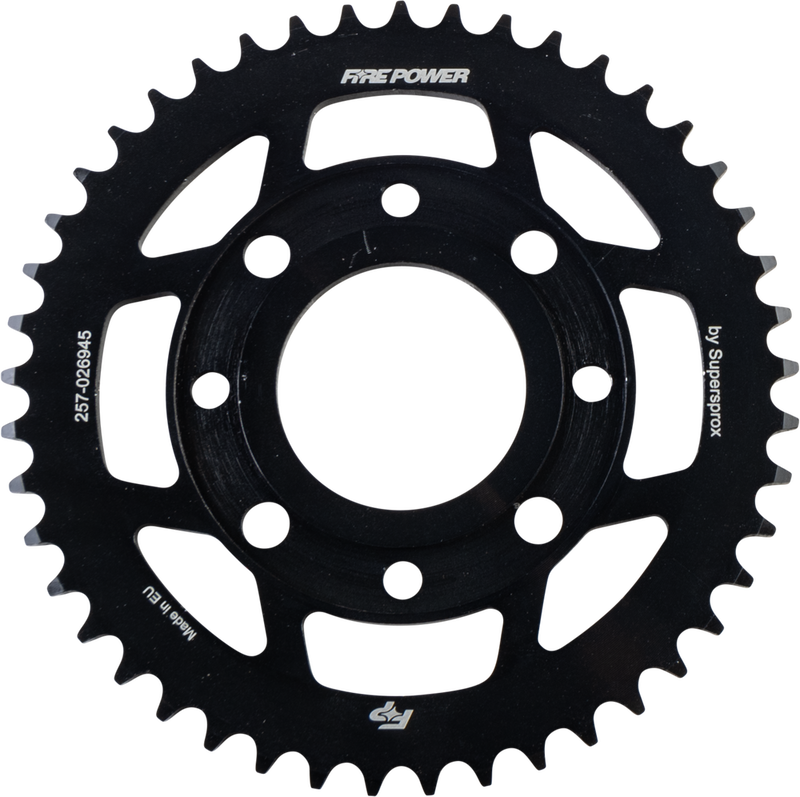 Fire Power Rear Sprocket Steel 45T Black - FPS-269-45- BLK Honda Motorcycles 1971-1985