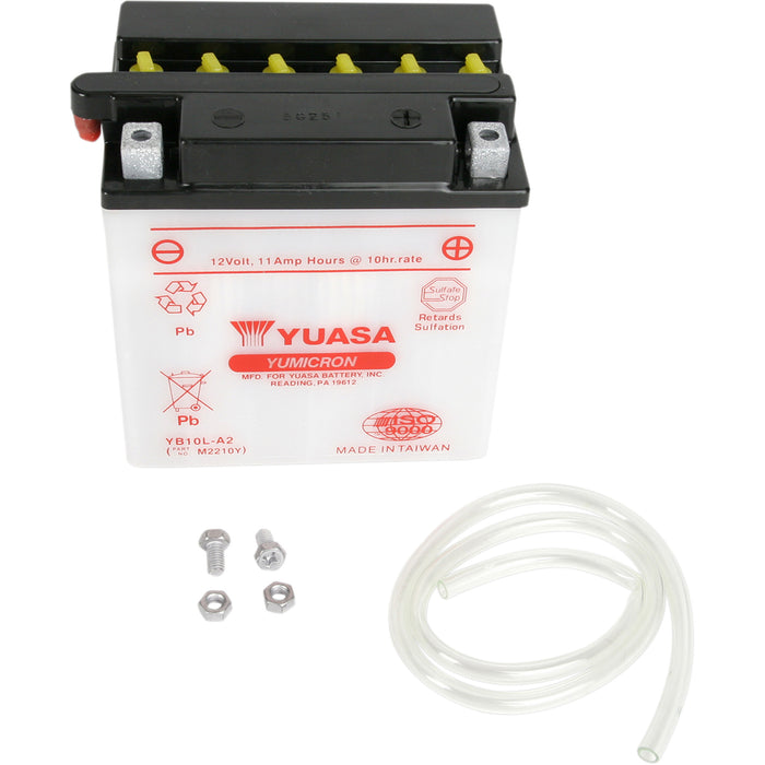YUASA YB10L-A2 YUAM2210Y Conventional Battery — 12 V Battery - YB10L-A2