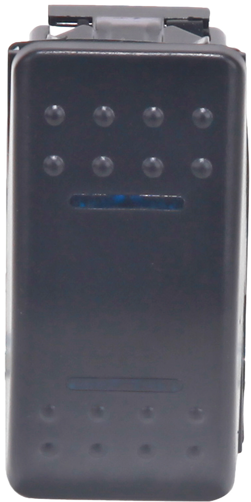Open Trail 12-8606 SM106-006B LIGHTED ROCKER 3 POSITION SWITCH BLUE