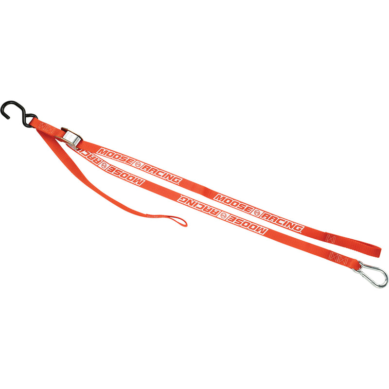 MOOSE OFFROAD 3920-0357 3920-0357 Carabiner Tie-Downs Carabiner Tie-Down - Orange