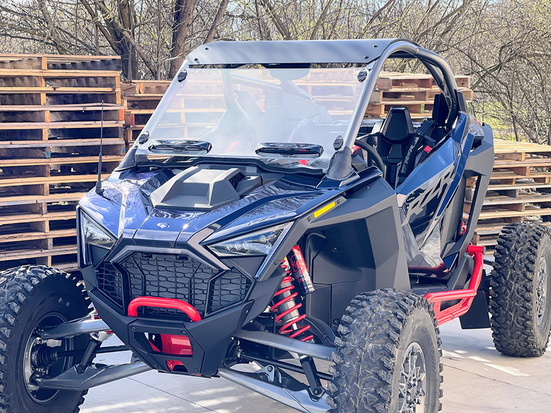 Spike Front Vented Windshield Polaris PRO-R - 78-4500 Polaris RZR 2023-2024