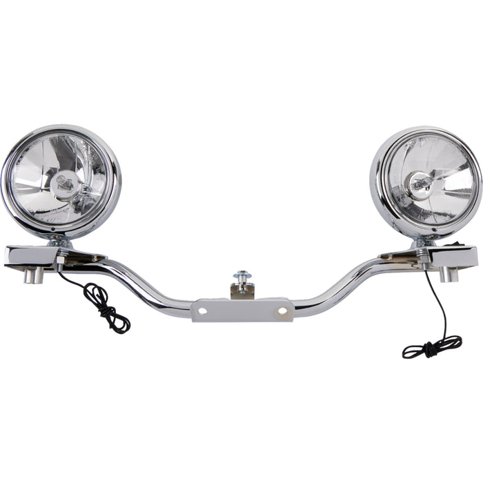 COBRA 2001-0616 04-0250A Lightbar with Spotlight — Light Bar Lightbar - Roadstar XV1600/1700