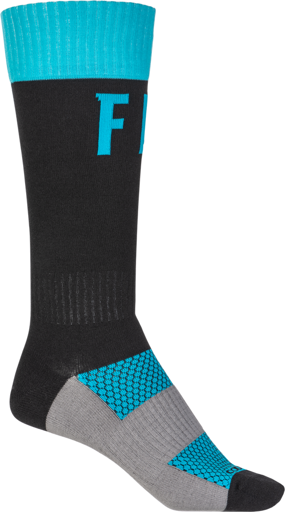 Fly Racing 350-0531S 350-0531S MX PRO SOCKS BLUE/BLACK SM/MD